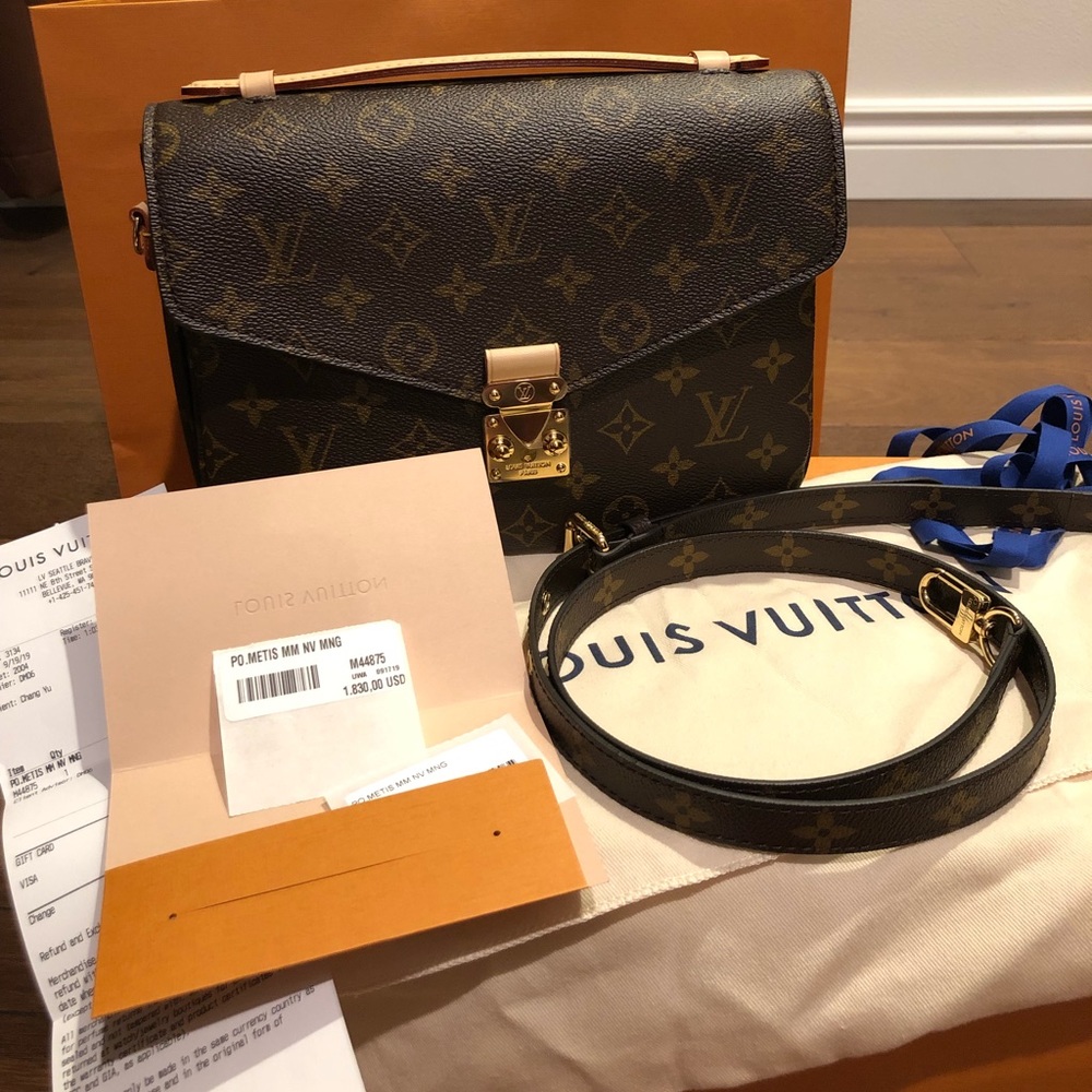 Brand new Louis Vuitton pochette Métis monogram